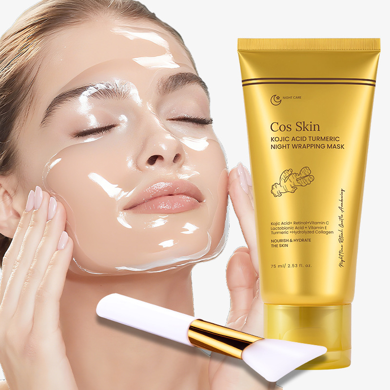 Turmeric Curcumin Capsule - Turmeric VC Collagen gently exfoliates cleans