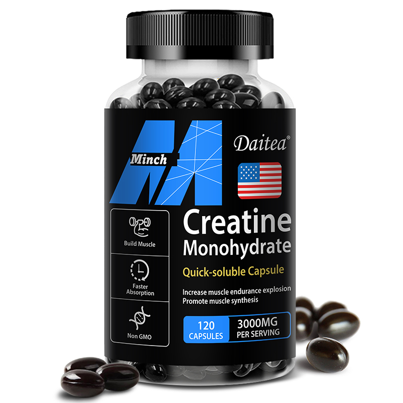 Nutrition For Fitness - Creatine Monohydrate 3000 Mg-Build Muscle,Improve Athletic