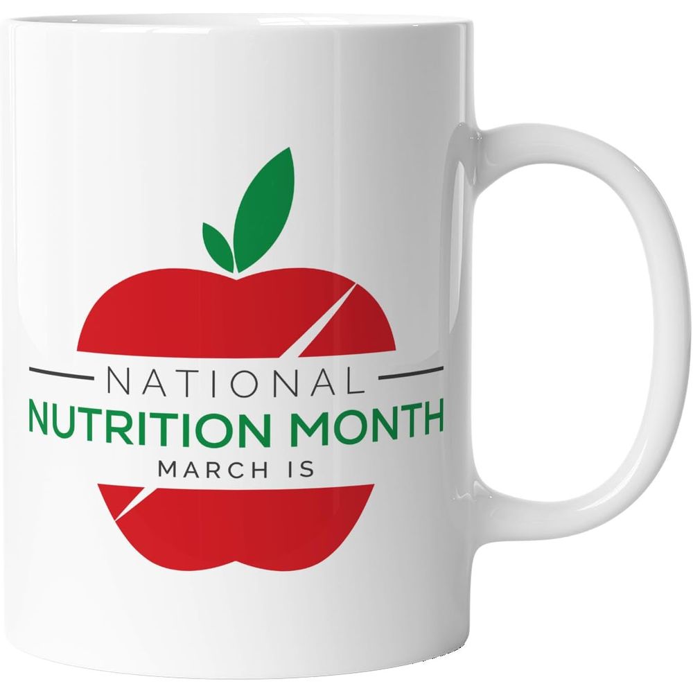 Nutrition & Fitness Coaching Fulham - National Nutrition Month Celebration Mug Ceic