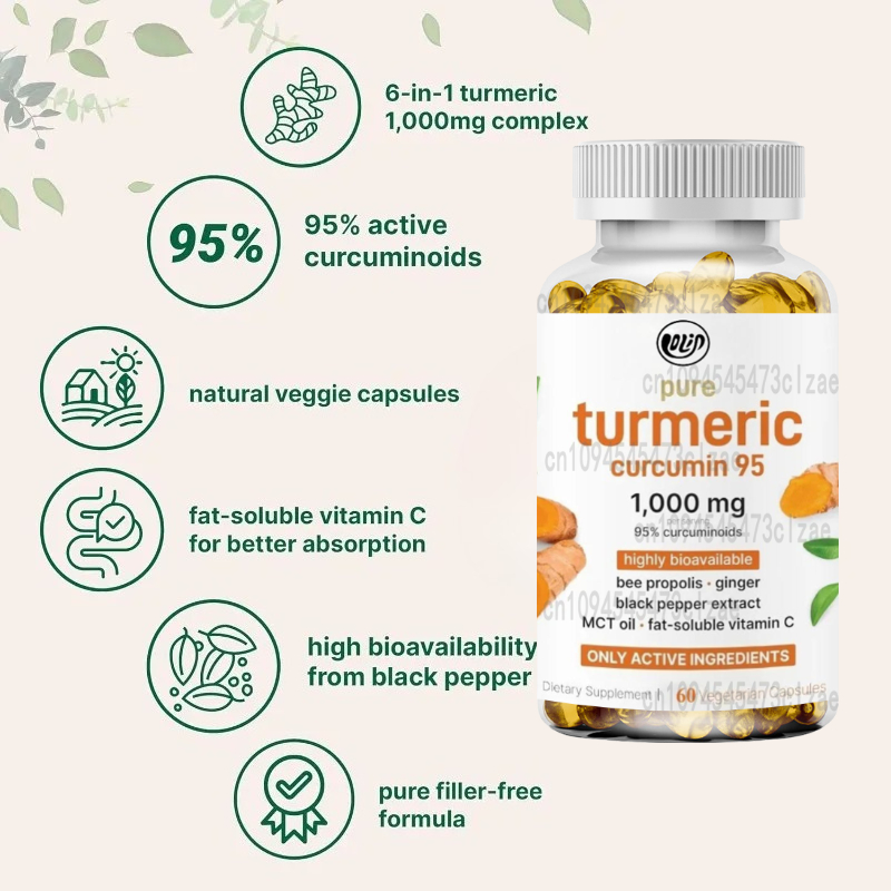 Turmeric Curcumin Supplement 1 - đánh giá và giá Turmeric Curcumin Capsule