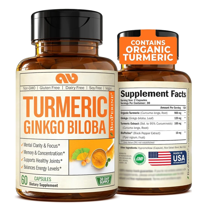 Organic Turmeric Curcumin Supp - đánh giá và giá Turmeric Curcumin Capsule