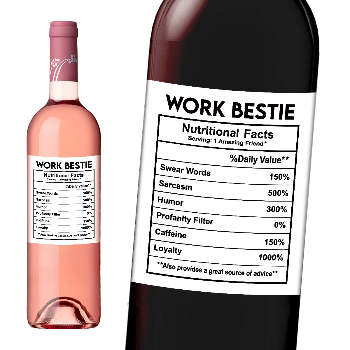 4pcs Funny Work Bestie Wine Bo - đánh giá và giá Nutrition & Fitness Coaching Fulham