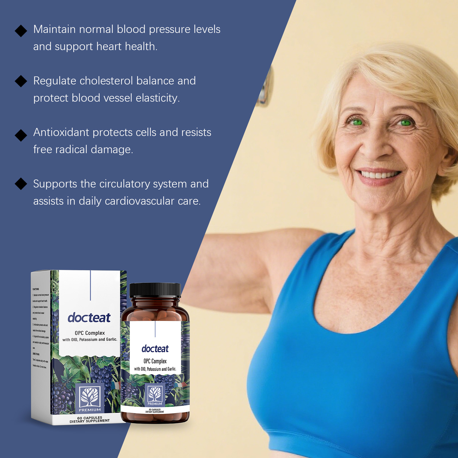 DOCTEAT Cardiovascular Health  - đánh giá và giá Nutrition For Fitness