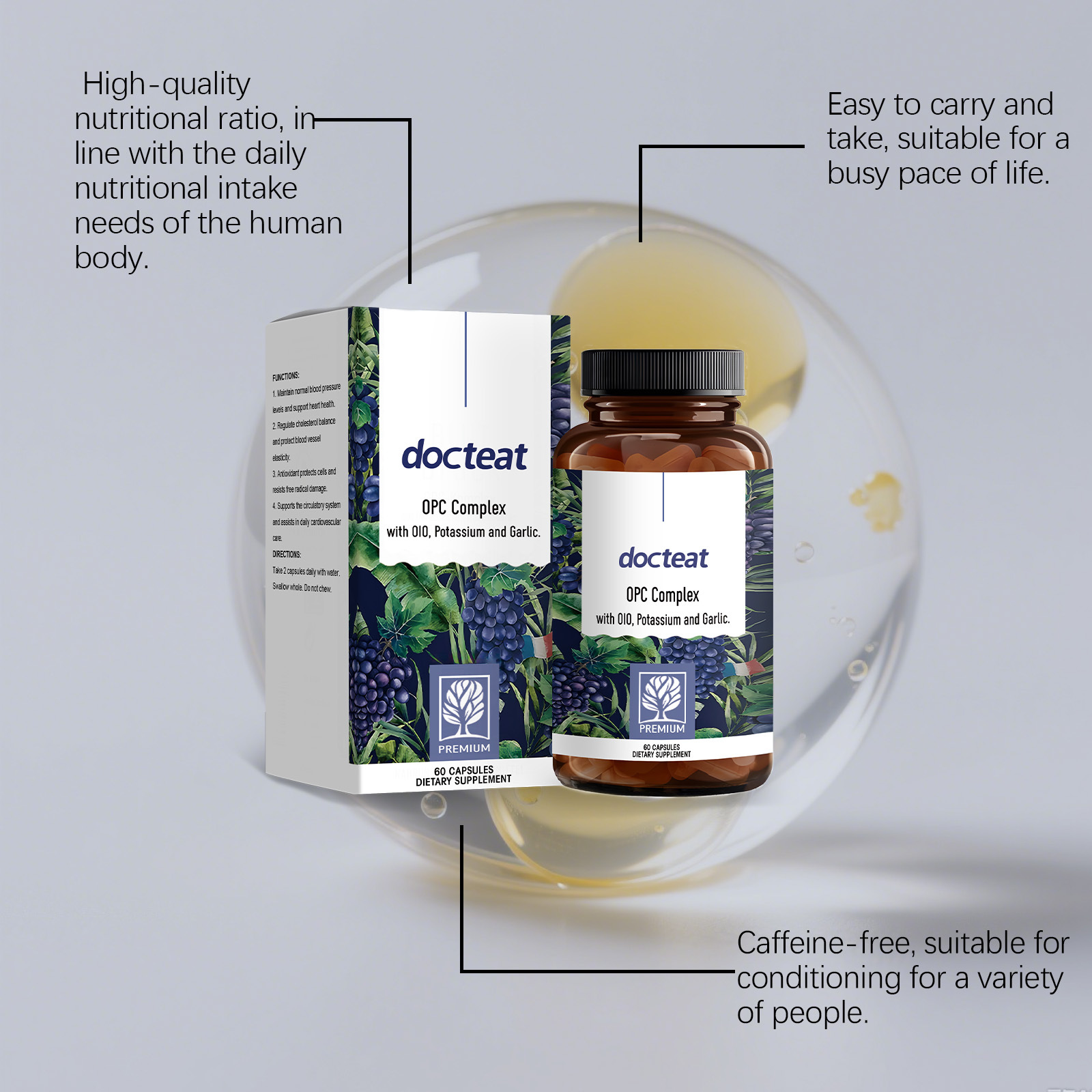 DOCTEAT Cardiovascular Health  - đánh giá và giá Nutrition For Fitness