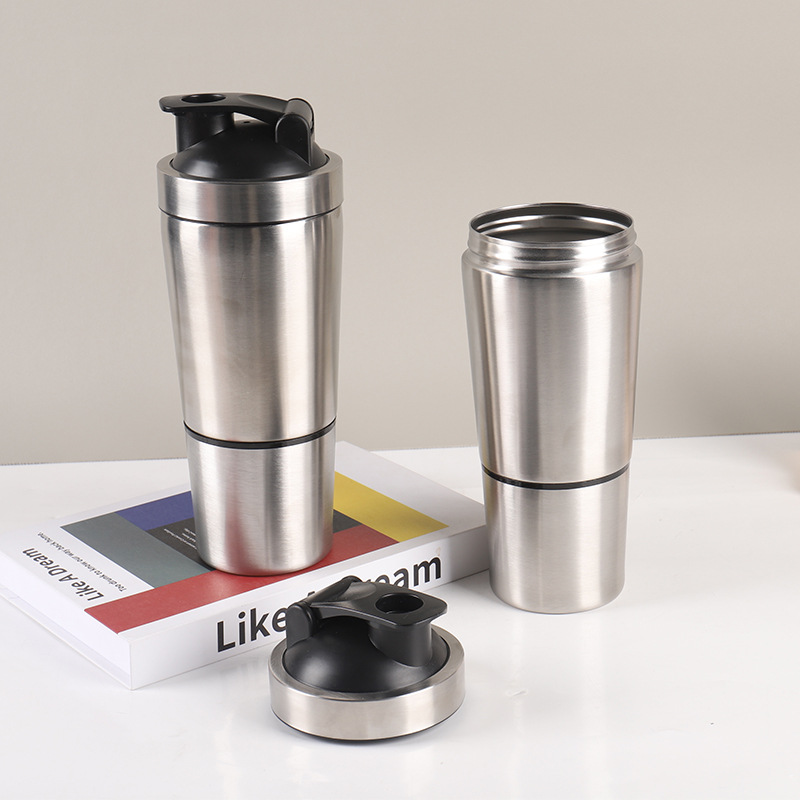 Stainless Steel Protein Shaker - đánh giá và giá Nutrition For Fitness
