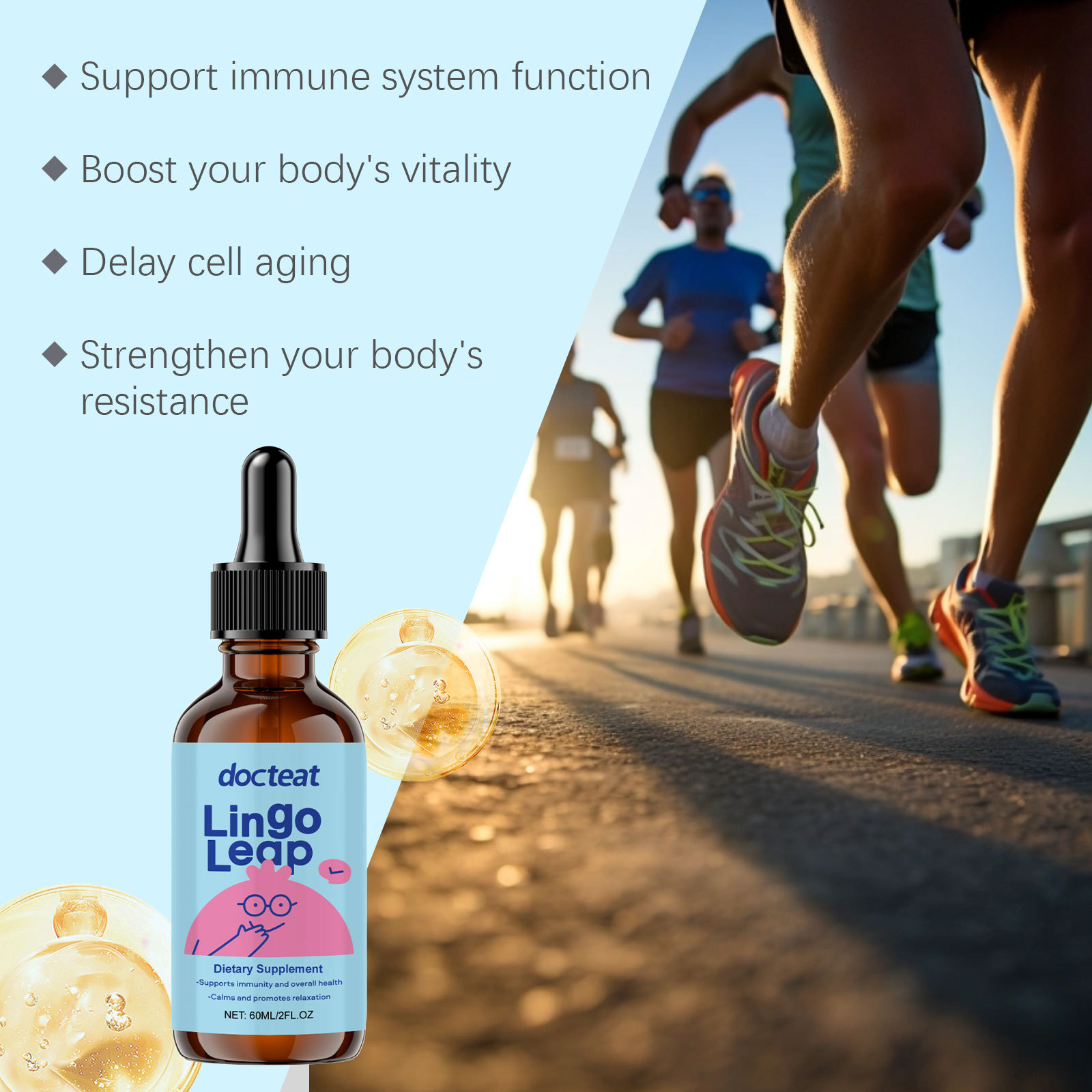 DOCTEAT Body Health Drops Impr - đánh giá và giá Nutrition For Fitness