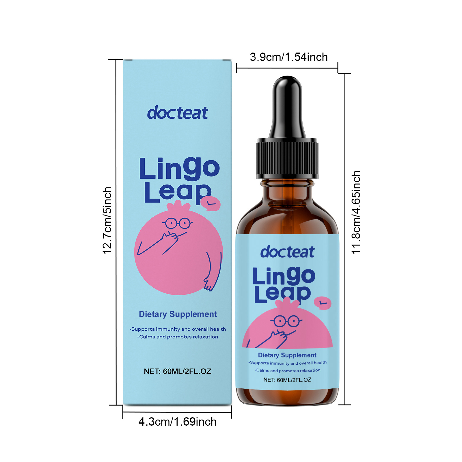 DOCTEAT Body Health Drops Impr - đánh giá và giá Nutrition For Fitness